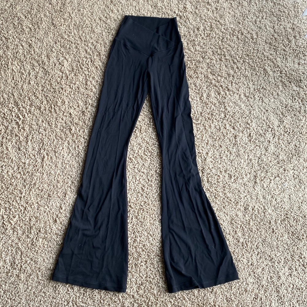 Aerie Crossover Flare Leggings